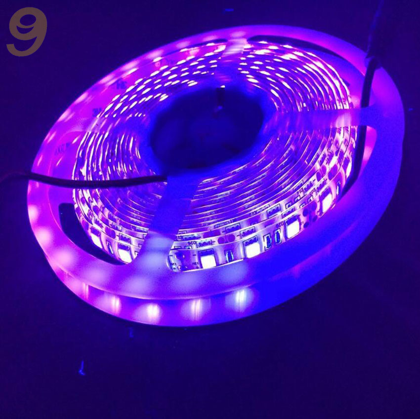 Goodea Kit Tira LED UV 10m, Luz Negra Púrpura 12V, 2835, USB, No Impermeable Goodea Kit Tira LED UV 10m, Luz Negra Púrpura 12V, 2835, USB, No Impermeable