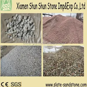 Natural colorful sand gravel cobble for ggarden