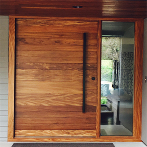 Thanh Lịch Hiện Đại Phía Trước Bằng Gỗ Pivot Nhập Cửa - Product Image 2