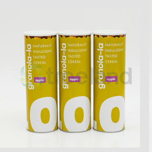 Fantaisie Cylindre <span class=keywords><strong>Muesli</strong></span> Emballage De Boîte De Papier - Product Image 2
