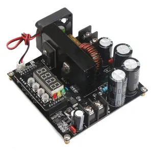 Regulador de Control numérico DC 8-60V a 10-120V 15A Boost Converter, módulo de aumento constante salida ajustable 48V 24V 12V DC Po