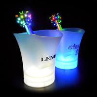Balde de Gelo Personalizado com Luz LED Luminosa, Vinho Champanhe, Barato, Promoção