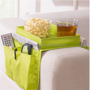 Organizador antideslizante para Reposabrazos de sofá, organizador de almacenamiento Caddy para cabecera de silla de brazo para teléfono móvil, Control remoto de Tv - Product Image 2