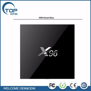 S905X <span class=keywords><strong>X96</strong></span> 1G 8G Amlogic Quad Core Android 6.0 TV Box Wifi 4K2K <span class=keywords><strong>Kodi</strong></span> Reproductor De Medios de la Melcocha Top Box - Product Image 1