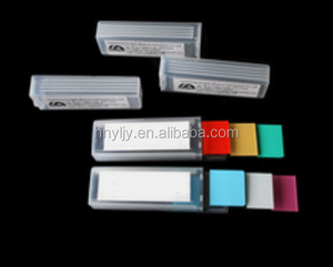 المجهر الشرائح اللون متجمد نهاية واحدة على جانب واحد ، وحواف الأرض - Product Image 1