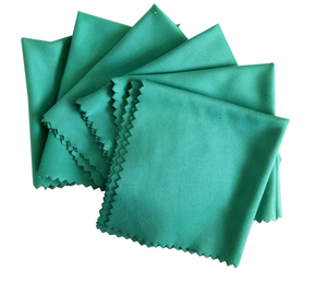 <strong>White</strong> Zig-zag Microfiber Cleaning Cloth For Jewelry Polishing Eyeglasses Lens Cloth - Product Image 4
