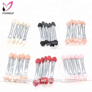 Bàn Chải Phấn Mắt Hai Mặt Dùng Một Lần Bọt Biển Applicator 5 Màu TL.5cm - Product Image 4