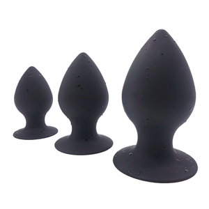 كبير حجم كبير سيليكون الأسود الشرج بعقب الشرج ألعاب جنسية للرجال امرأة - Product Image 1