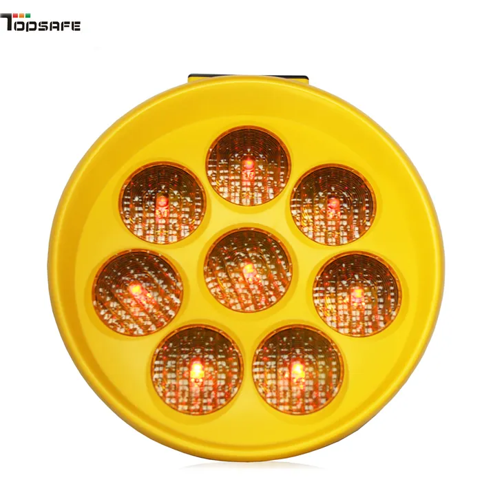 traffic led solar sunflower warning light with CE