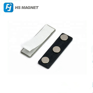 HS 사용자 정의 고품질 부드러운 에나멜 자기 이름 배지 강한 자석 - Product Image 3