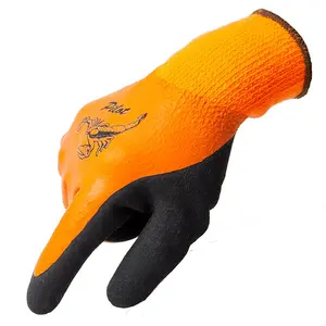 Trabajo de Protección guantes de látex recubierto guantes de trabajo