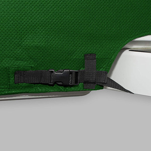 Green Caravan Front Window Cover for Towing and <strong>Screen</strong> Shield <strong>Protection</strong> with Reflective Strips <strong>Car</strong> Accessories <strong>Car</strong> Covers - Product Image 3