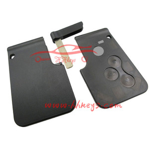 Coque PLIP Carte Renault LAGUNA VEL SATIS ESPACE Clé 2 Boutons - Product Image 4
