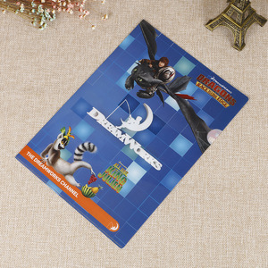 Tùy chỉnh thư mục A4 loại thư mục hiển thị cuốn sách PP L hình dạng nhựa thư mục tập tin - Product Image 4