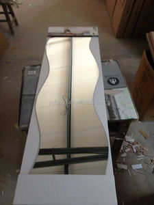 Cheap Wave Shaped <strong>Mirror</strong> Decorative Wall <strong>Mirror</strong> with <strong>Bevel</strong> <strong>Edged</strong> in 30x120X36X122X20x122X20x160cm MADE in CHINA - Product Image 3