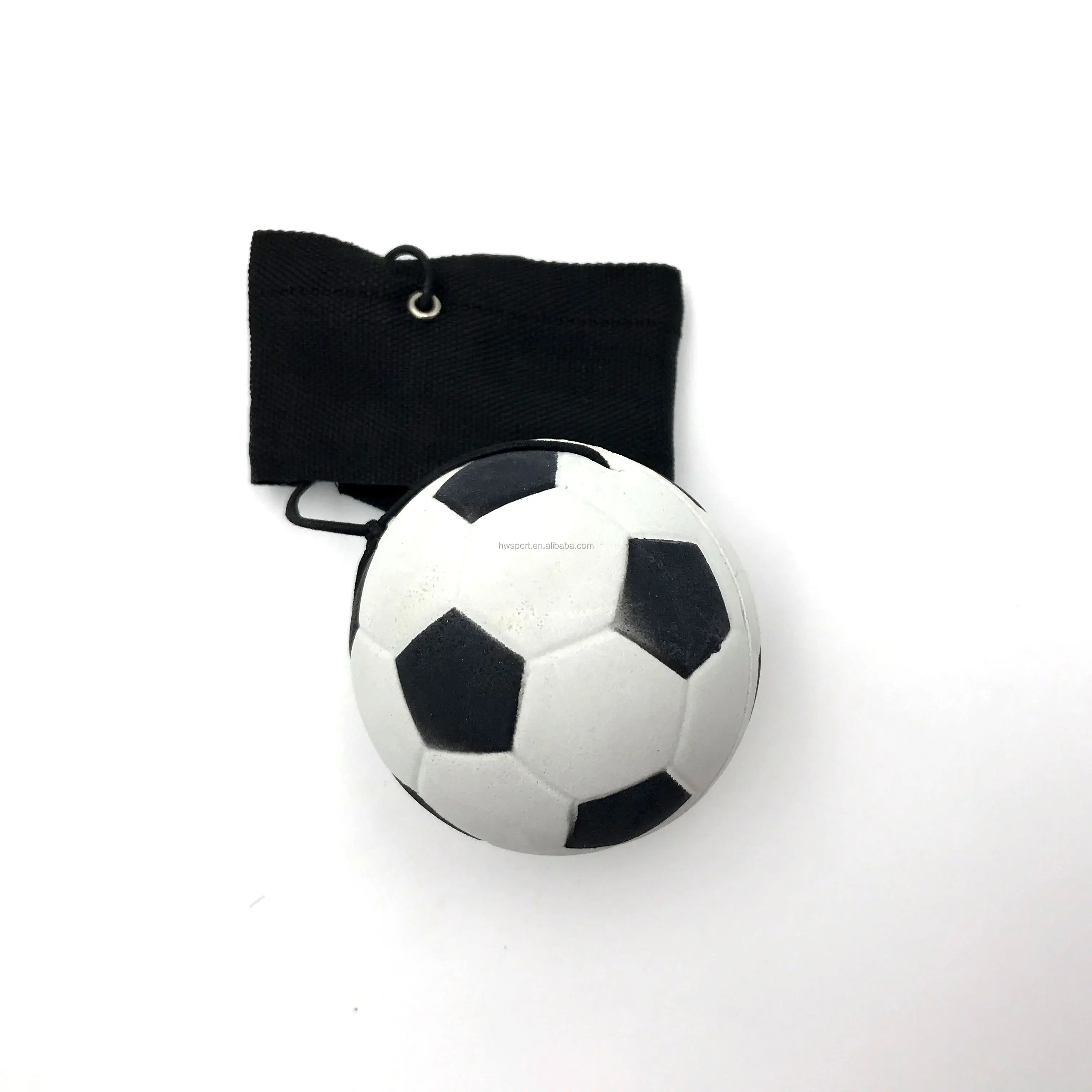 Hot Selling fashion soccer yoyo ball for kids,custom ball with logo printing football shaped string rubber ball