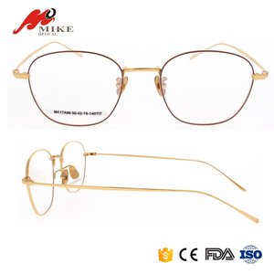2017 Voguish Air Titane Jaune Montures de lunettes Pour Hommes - Product Image 4