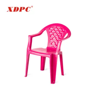 Chaises en plastique empilables, meubles d'étude confortables, avec accoudoir, pour enfants d'âge préscolaire, bon marché