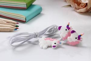 Hot Selling Cartoon Headphones Earphone Flamingo Unicorns Cartoon <strong>Headset</strong> - Product Image 4