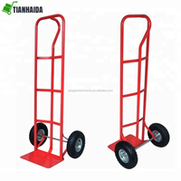 Chariot à roues à deux roues pour jardin, parfait pour transporter du terreau, des briques et des roues