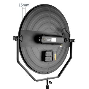 Falcon Eyes SO-68TD Flapjack Panel Bicolor 68W Ultra-fin 3000-5600K Photographie Lumière LED <span class=keywords><strong>ronde</strong></span> <span class=keywords><strong>pour</strong></span> studio vidéo - Product Image 4