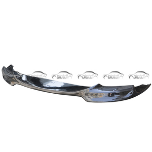 Alerón de parachoques delantero de fibra de carbono, divisor de aleta para BMW serie 5 F10 <span class=keywords><strong>M</strong></span> Tech, estilo <span class=keywords><strong>V</strong></span> - Product Image 5