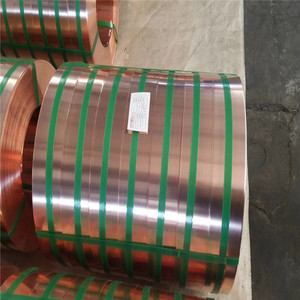 C11000 <strong>Copper</strong> Coil Thin 0.12mm Insulated Double Conductive Earthing <strong>Copper</strong> <strong>Strip</strong> - Product Image 6