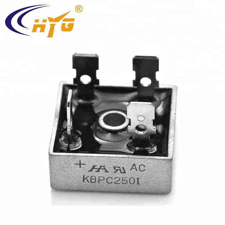 KBPC2501 Diode Bridge for Generator Electronic Line and large current 25A Diodes bridge Rectifier KBPC2501