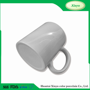 Zibo Xinyu Taza de cerámica blanca llana para la promoción - Product Image 2