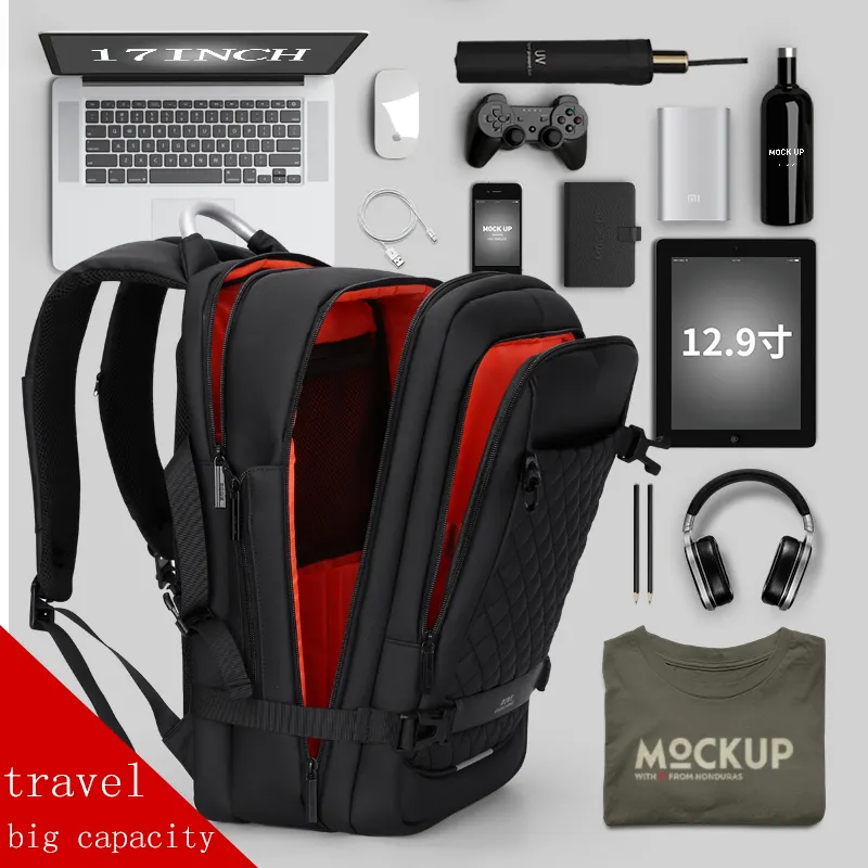 FENRUIEN toptan sırt çantası moda anti-hırsızlık USB şarj değişimi su geçirmez akıllı erkek iş Bagpack sırt çantası arka dizüstü paketi çanta