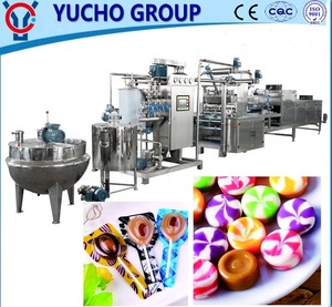Tự Động Nồi Hơi Đường <span class=keywords><strong>Lollipop</strong></span> Bonbon Kẹo Cứng Dây Chuyền Sản Xuất Gửi Máy Làm - Product Image 4