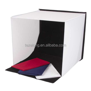 16 "* 16" / 40*40cm gấp lightbox bảng Top ảnh nhiếp ảnh studio softbox LED ánh sáng ảnh studio mềm hộp chụp Lều Kit - Product Image 5