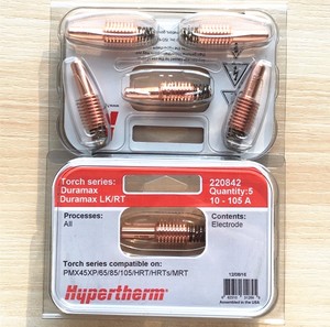 Hypertherm Consommables Pièces Buse De Coupe Plasma Électrode 220842 - Product Image 2