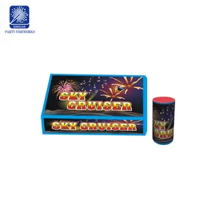 Fireworks stage fountain circular toy helicopters and rockets for wedding outdoor