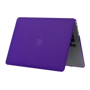 Purple front/ back cover case snap-on for MacBook Pro 15 inch