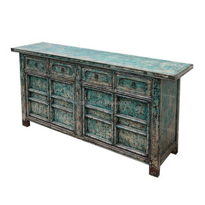 הסיני עתיק מעץ מלא סלון ארון Beijing - Product Image 5