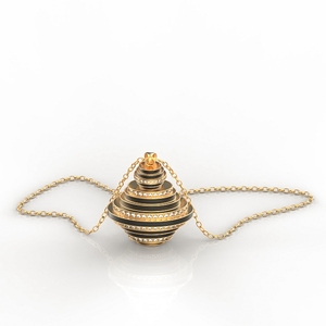 Mub nuestra compañía <span class=keywords><strong>el</strong></span> último diseño creativo de la forma gyro colgante , collar de China collar de aceite esencial - Product Image 1