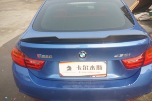Auto In Fibra di Carbonio Per <span class=keywords><strong>BMW</strong></span> <span class=keywords><strong>F36</strong></span> Ala Lip Ducktail PSM <span class=keywords><strong>Spoiler</strong></span> Posteriore 2014 + - Product Image 5