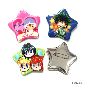 Giá rẻ khuyến mại Tim Sao huy hiệu Nút Nút thiếc - Product Image 1