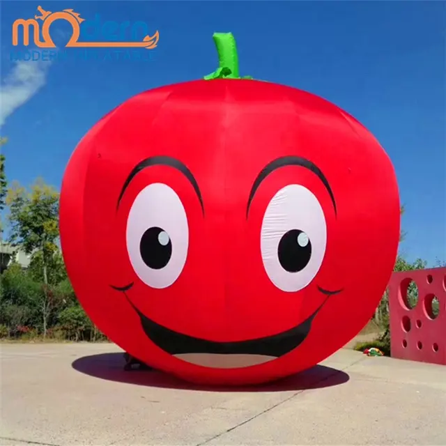 Наружная реклама, надувная модель фруктов/гигантское Надувное яблоко для мероприятия