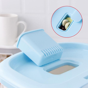 Atacado personalizado caixa de armazenamento de comida para animal de estimação, cachorro, gato, recipiente de comida