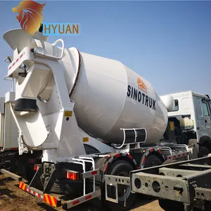 Jiayhyuan sinox HOWO — mélangeur de béton portable, camion/camion mélangeur de béton, agitant le ciment, seigneur en vente