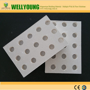 Không amiăng hình chữ nhật Trần gạch hình dạng âm thanh bằng chứng tùy chỉnh rãnh đục Acoustic thạch cao Trần gạch - Product Image 4