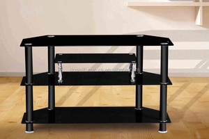 Modern Furniture Tempered <strong>Glass</strong> Moving <strong>TV</strong> <strong>Stand</strong> Bedroom <strong>TV</strong> <strong>Stand</strong>/ Table - Product Image 5