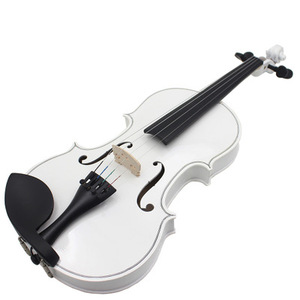 Nouvelle conception Violon noir et blanc Prix de gros Violon de bonne qualité 4/4 - Product Image 3