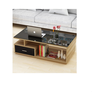 Bàn Cà Phê Vật Liệu Mdf Hiện Đại Thiết Kế Kính Sang Trọng Đặc Điểm Kỹ Thuật - Product Image 6