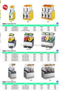 S153 tre serbatoi <span class=keywords><strong>slush</strong></span> macchina neve macchina per il ghiaccio di nuovo disegno