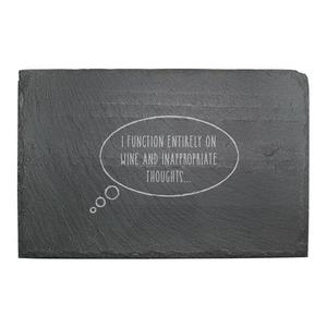 Placa <span class=keywords><strong>de</strong></span> piedra <span class=keywords><strong>de</strong></span> pizarra redonda hecha a mano, placa <span class=keywords><strong>de</strong></span> coco ecológica - Product Image 5