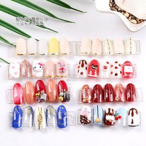 Tszs Diy Rose Goud Goud Zilver Striping Tape Line Decoratie Nail Glitter Ontwerpen 3D Nail Art Decal Sticker - Product Image 4