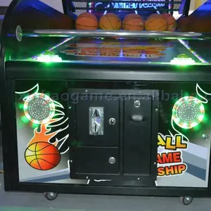 Indoor Amusement Coin Operated Street Basketball Standing Shooting Arcade Game Machine For Sale